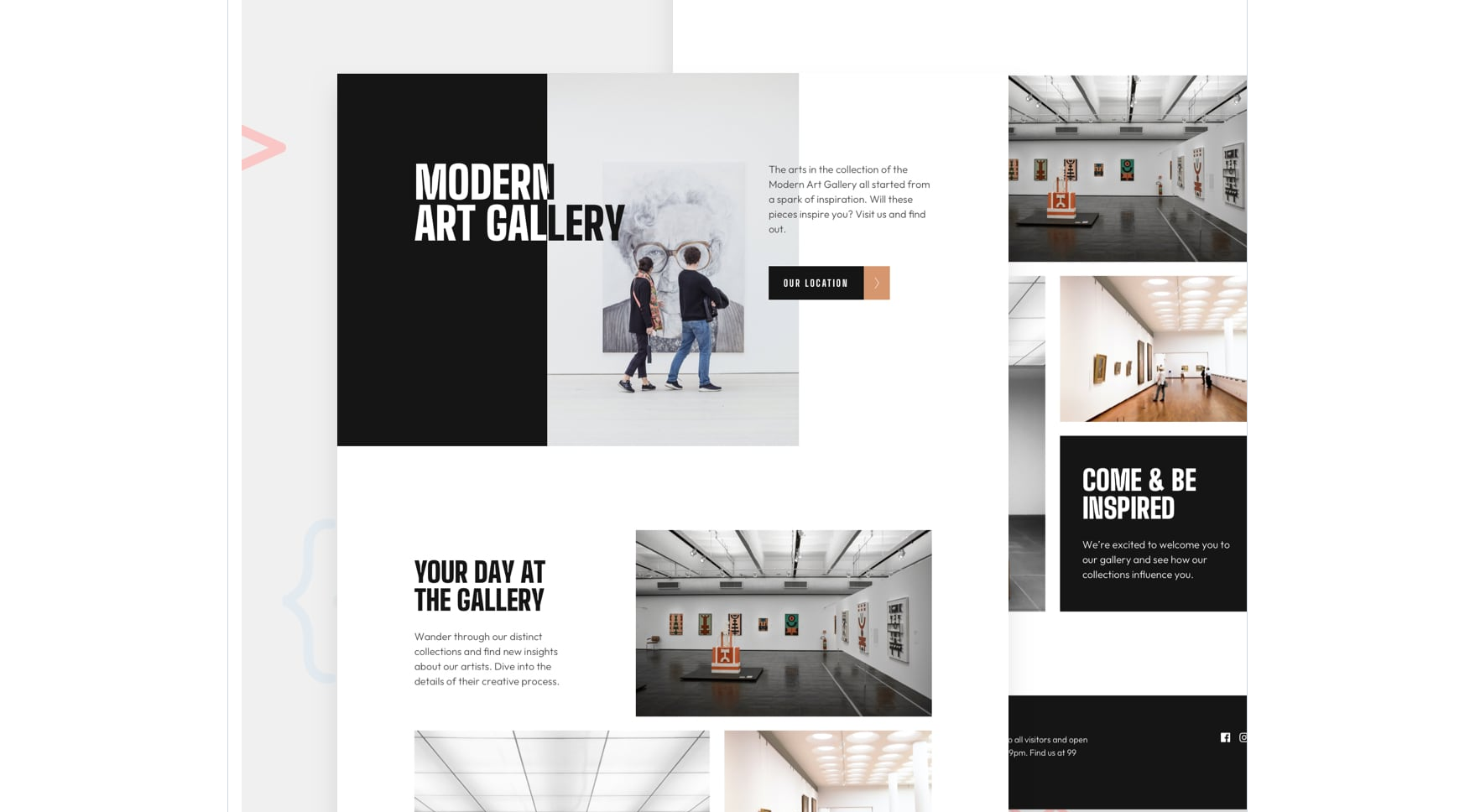 Art Gallery website