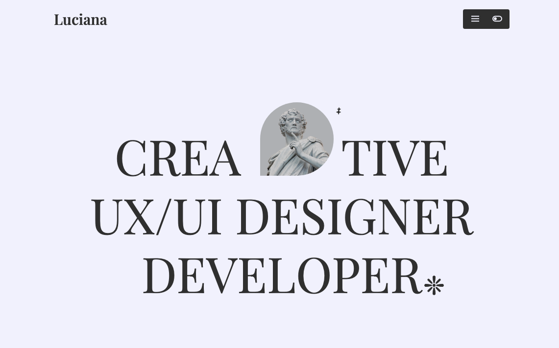 Portfolio design website